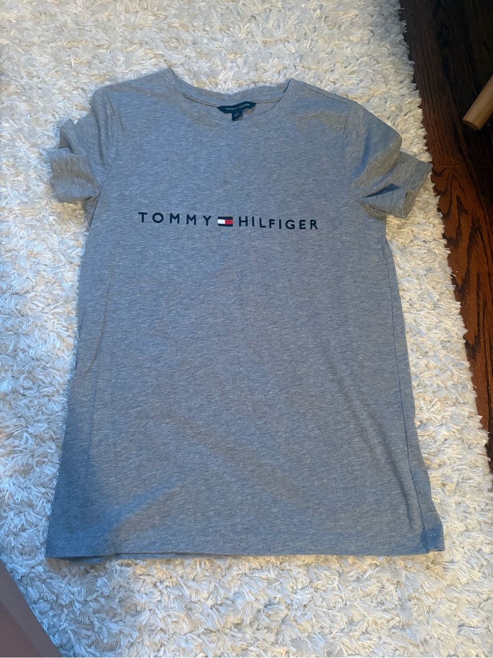 Tommy Hilfiger Gray Logo Tee